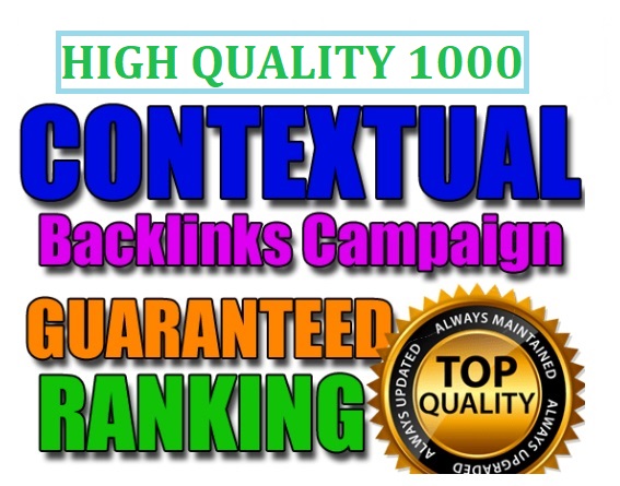 DA 45 PLUS 1000 CONTEXTUAL BACKLINKS FOR WEBSITE RANKING