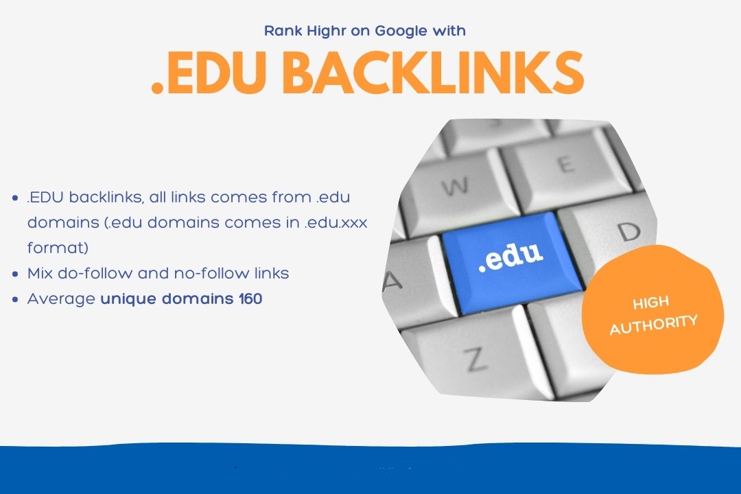 60 .EDU backlinks (.edu.xxx mix platforms) (not recommended)