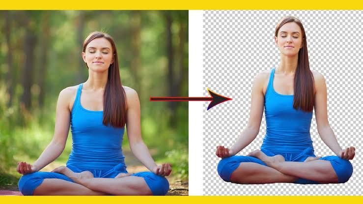 Background removal using Photoshop