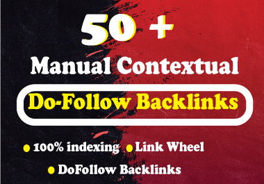 I will build 50 contextual dofollow link wheel SEO backlinks