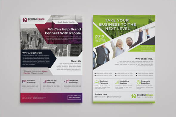 professional corporate flyer, Brochure, poster desig...