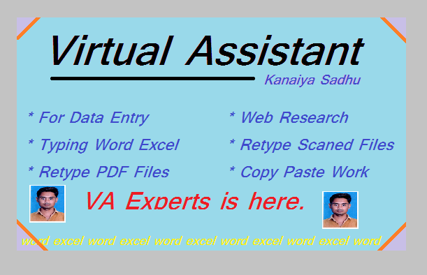 MS WORD OR EXCEL DATA ENTRY WORK FULL TIME