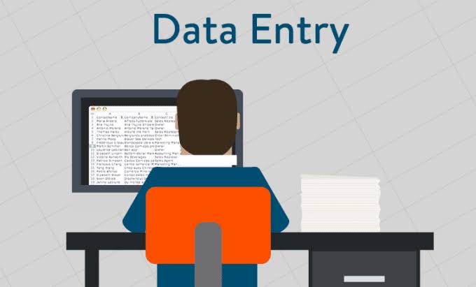 Data entry job from any industry