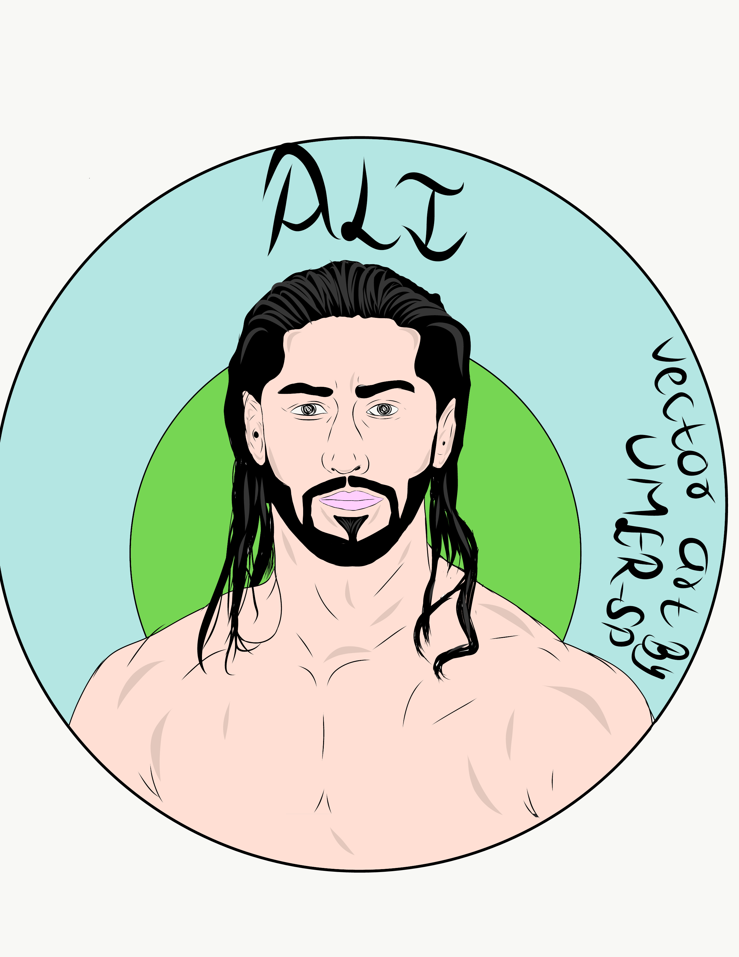 Vector art made in one hour on mobile