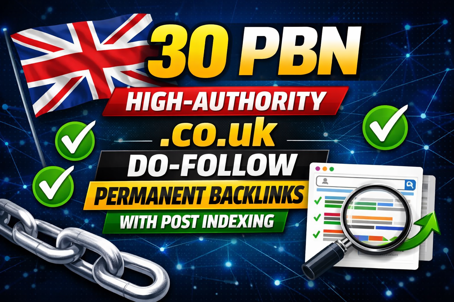 30 High-Authority. co. uk Do-Follow Permanent Backlin...