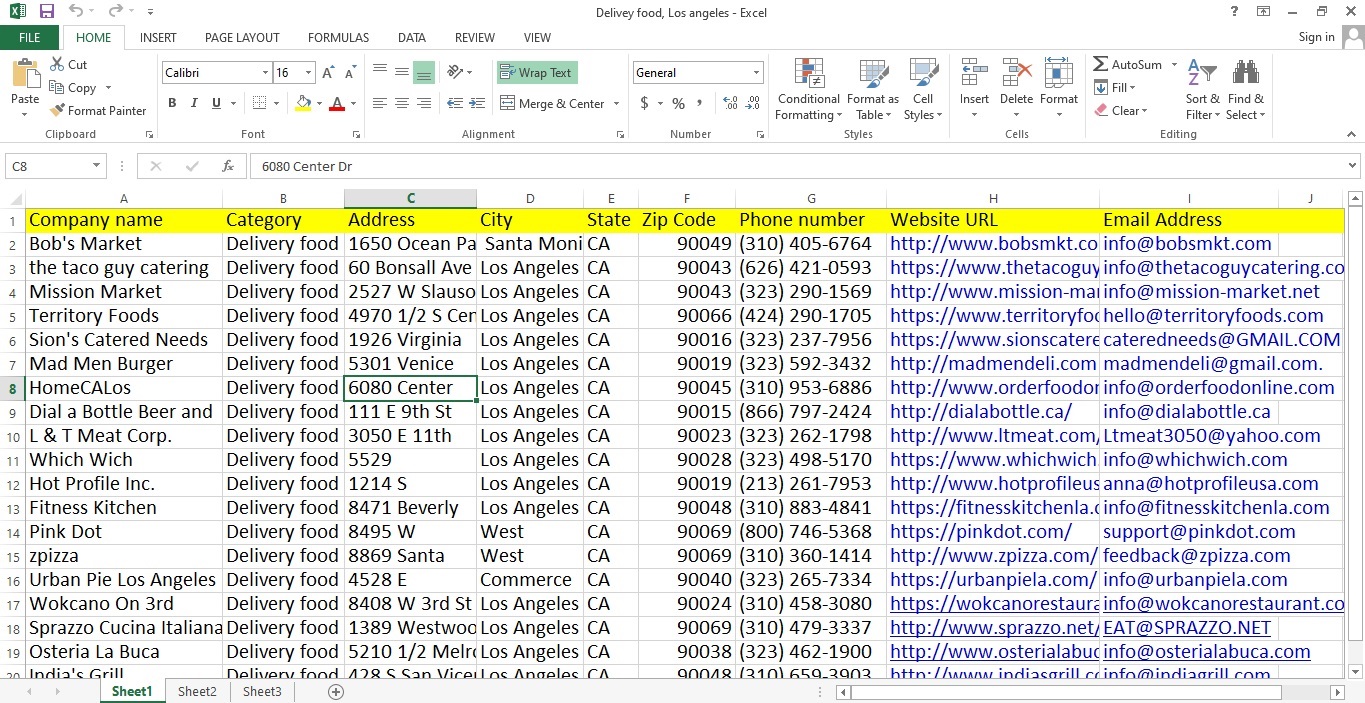 Do Excel Data Entry and Web Research