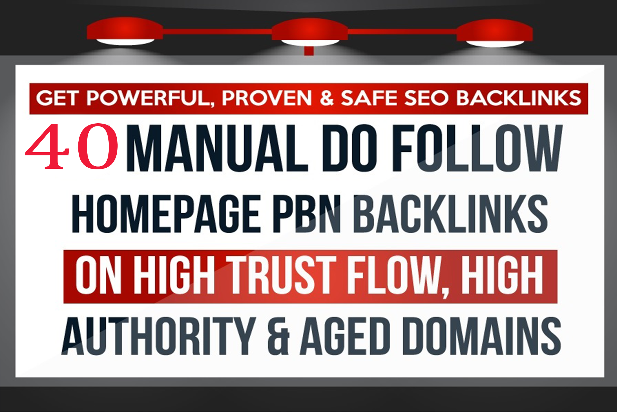 I Will 40 Homepage Web2 Pbn Backlinks