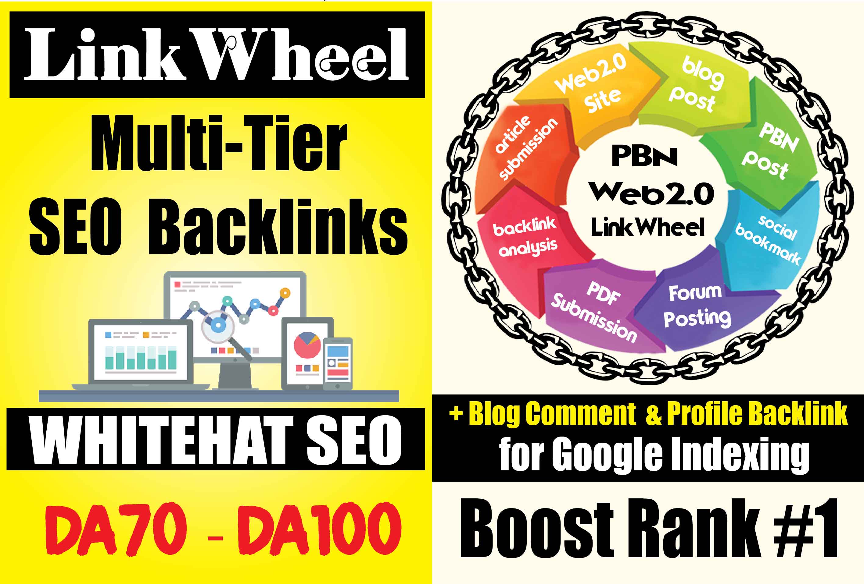 Get 300 Massive Manual LinkWheel SEO Backlinks for Google First Page Ranking
