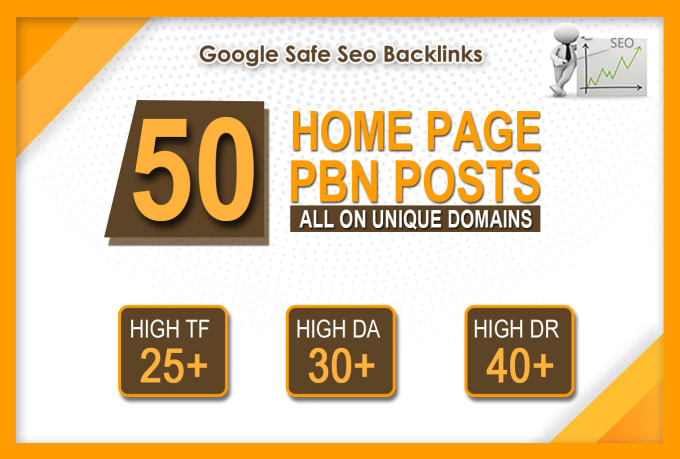 Build 50 Permanent DR 40+ Homepage PBN Dofollow Backlink for