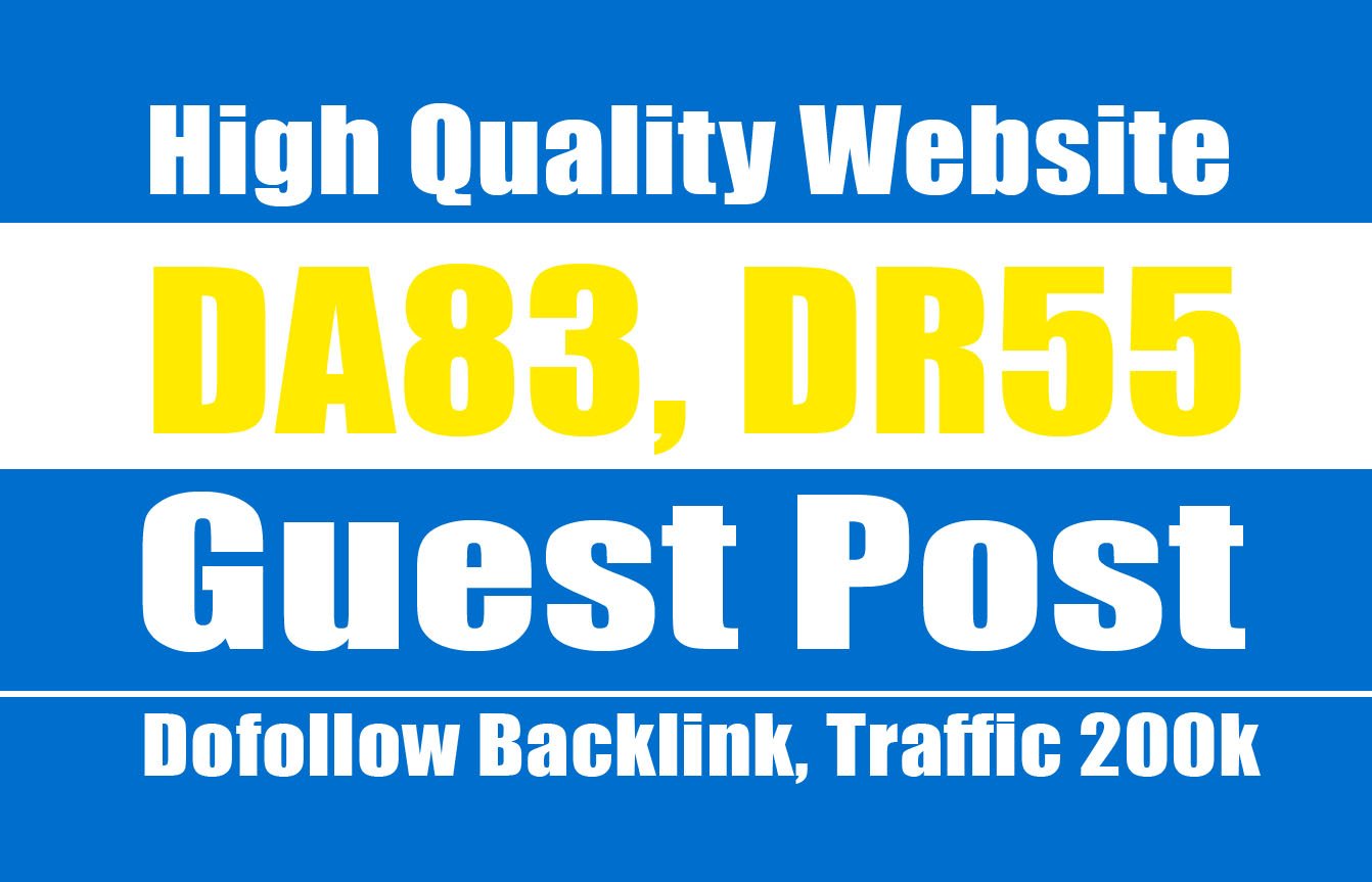 Guest Post On A DA83 Blog, Traffic 200k