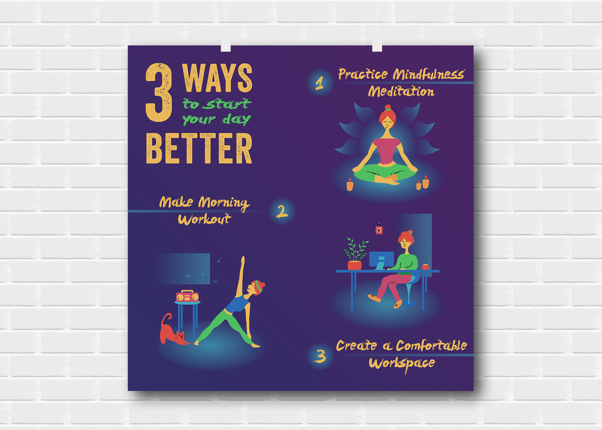 Professional Illustrated Infographics