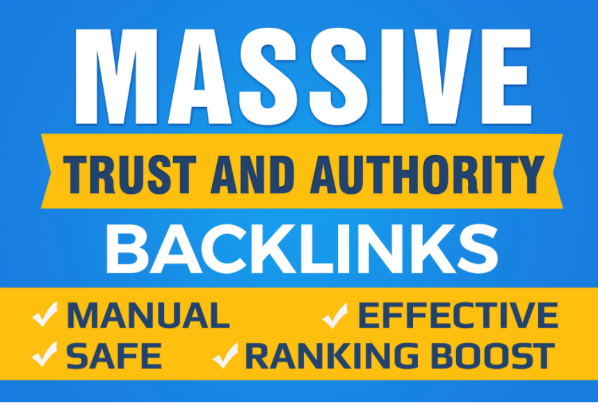 Do Google SEO With Manual High Authority Backlinks And Trust Link