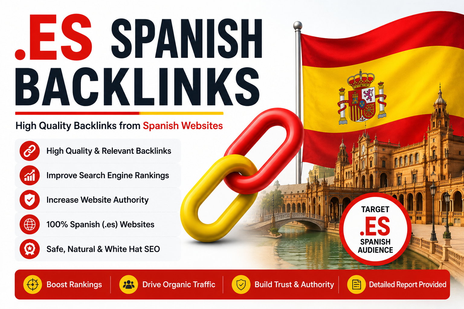 I will do 5 es spanish backlinks seo link building