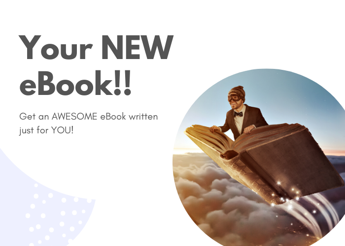 I will write your original eBook for you to give away as a lead magnet 