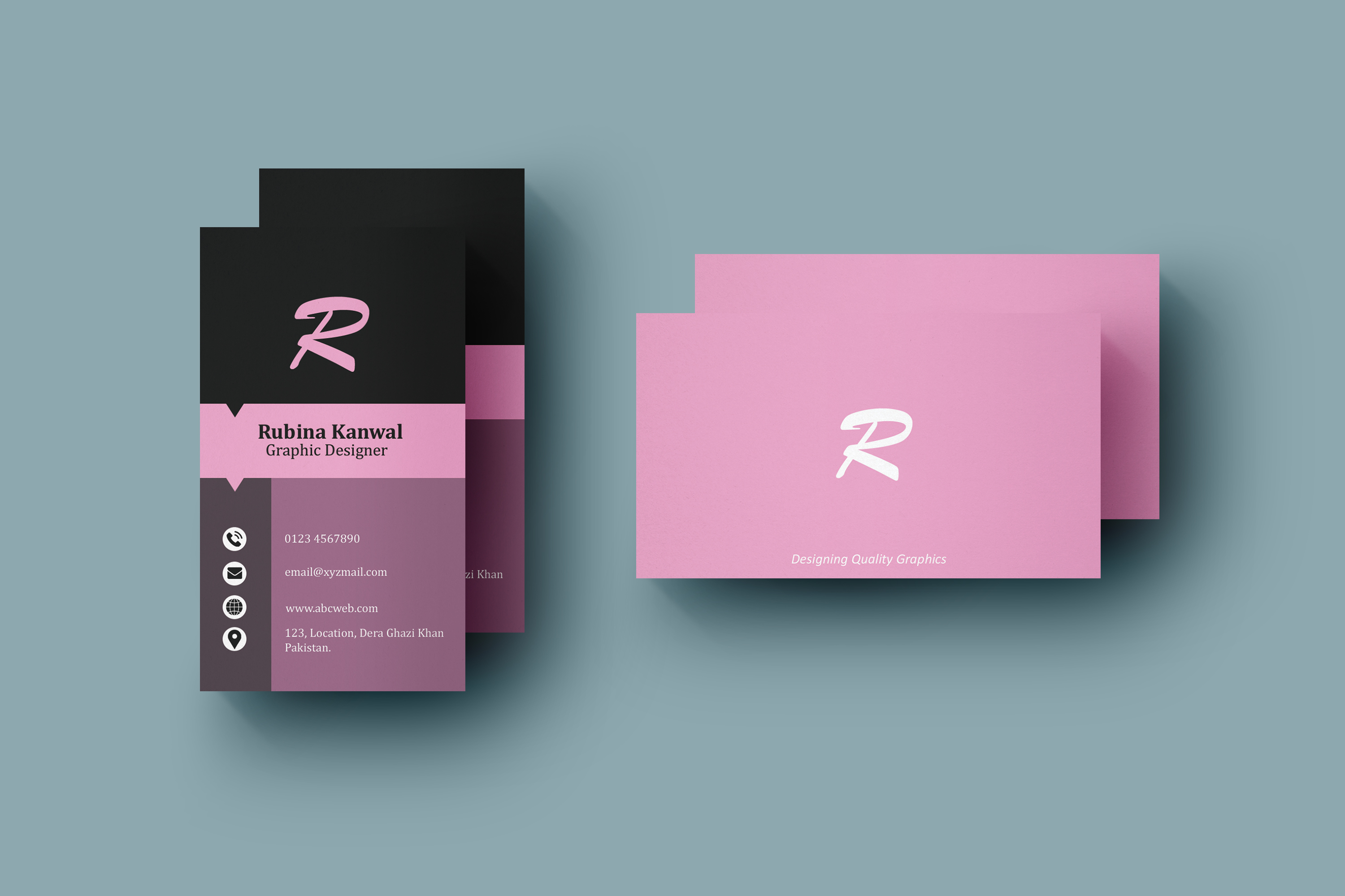 Business Card Design - Clean, Minimal, Professional