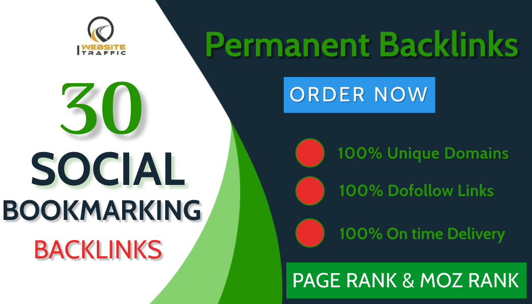 Create Top 30 High PR Social Bookmarking Backlinks