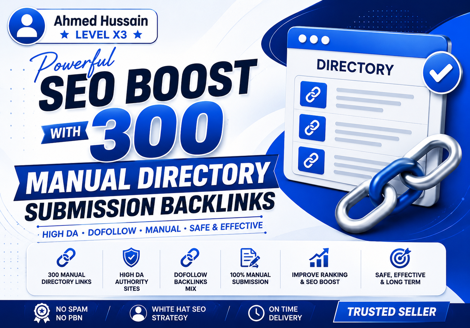 Get Powerful SEO Boost with 300 Manual Directory Subm...