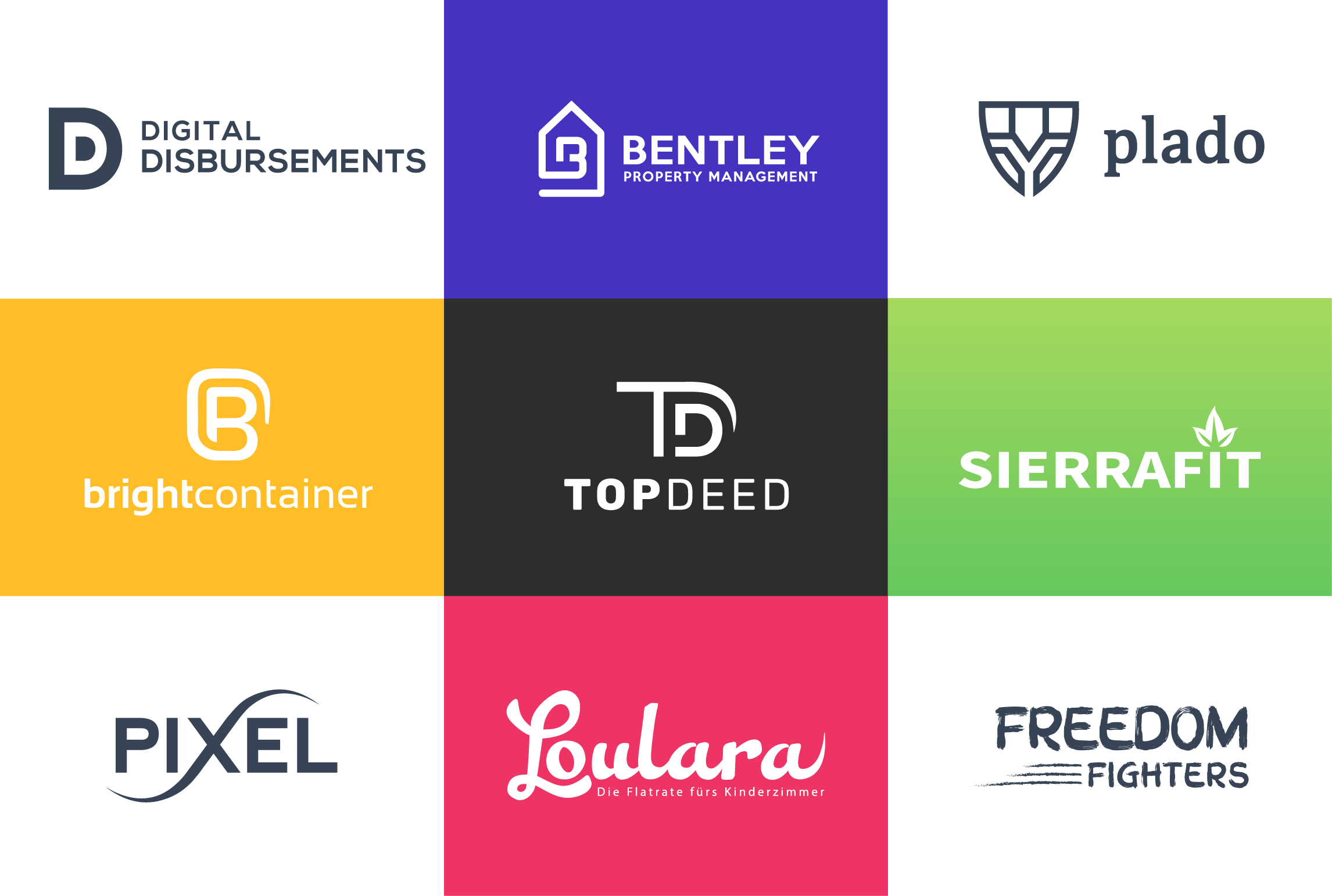 i will create a unique logo with three concept