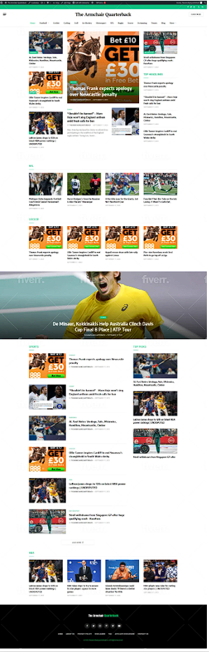 I will create a wordpress automated news website, autoblog RSS aggregator