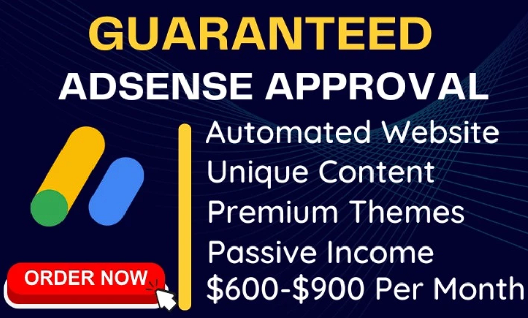 I will make google adsense wordpress website for adse...