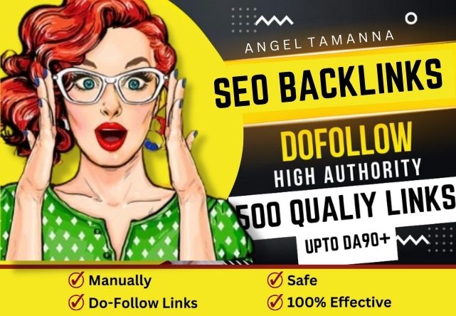500 Quality SEO Backlinks From Genuine High Authority Sites Get Boost Website Rank In Google