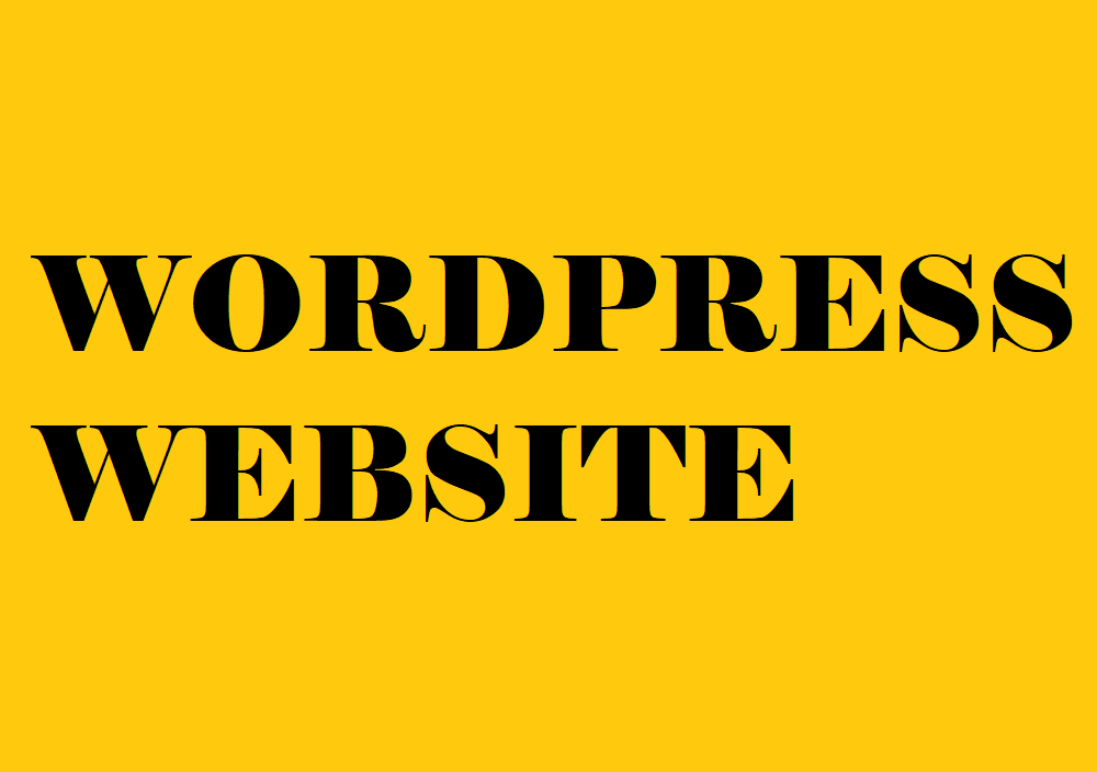 Wordpress Responsive Website Development