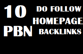 Bulid 10 High Quality PBN Backlinks DR 50 Plus Links