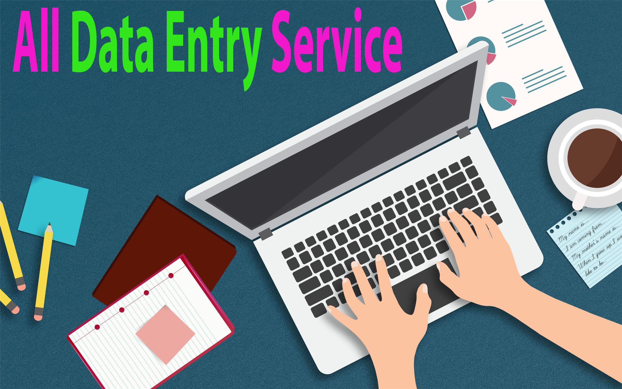 I can do any kind of Data entry work & PDF, JPG to word convertion. 