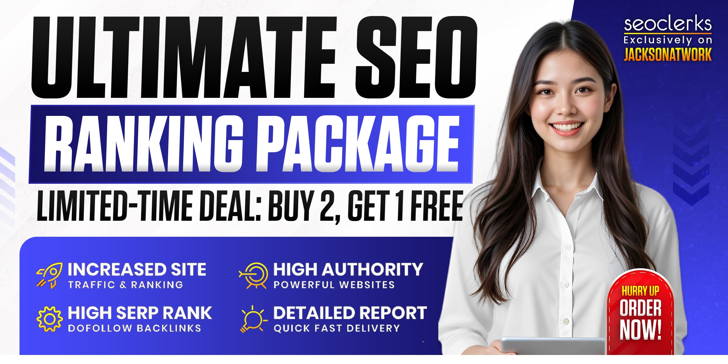 Ultimate SEO Ranking Package for Businesses &ndash; Buy 2 Get 1 FREE