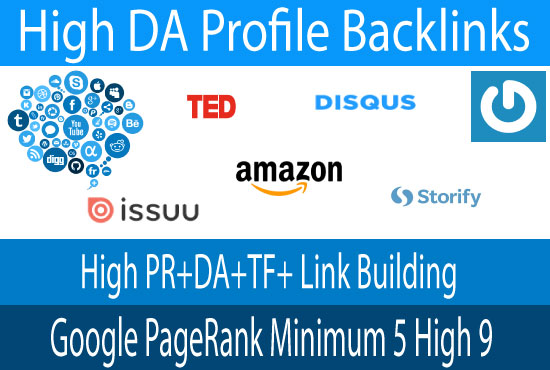 I will make 100 high PR DA dofollow backlinks