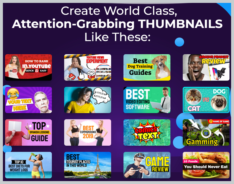 I will design 2 catchy youtube thumbnail in few hour