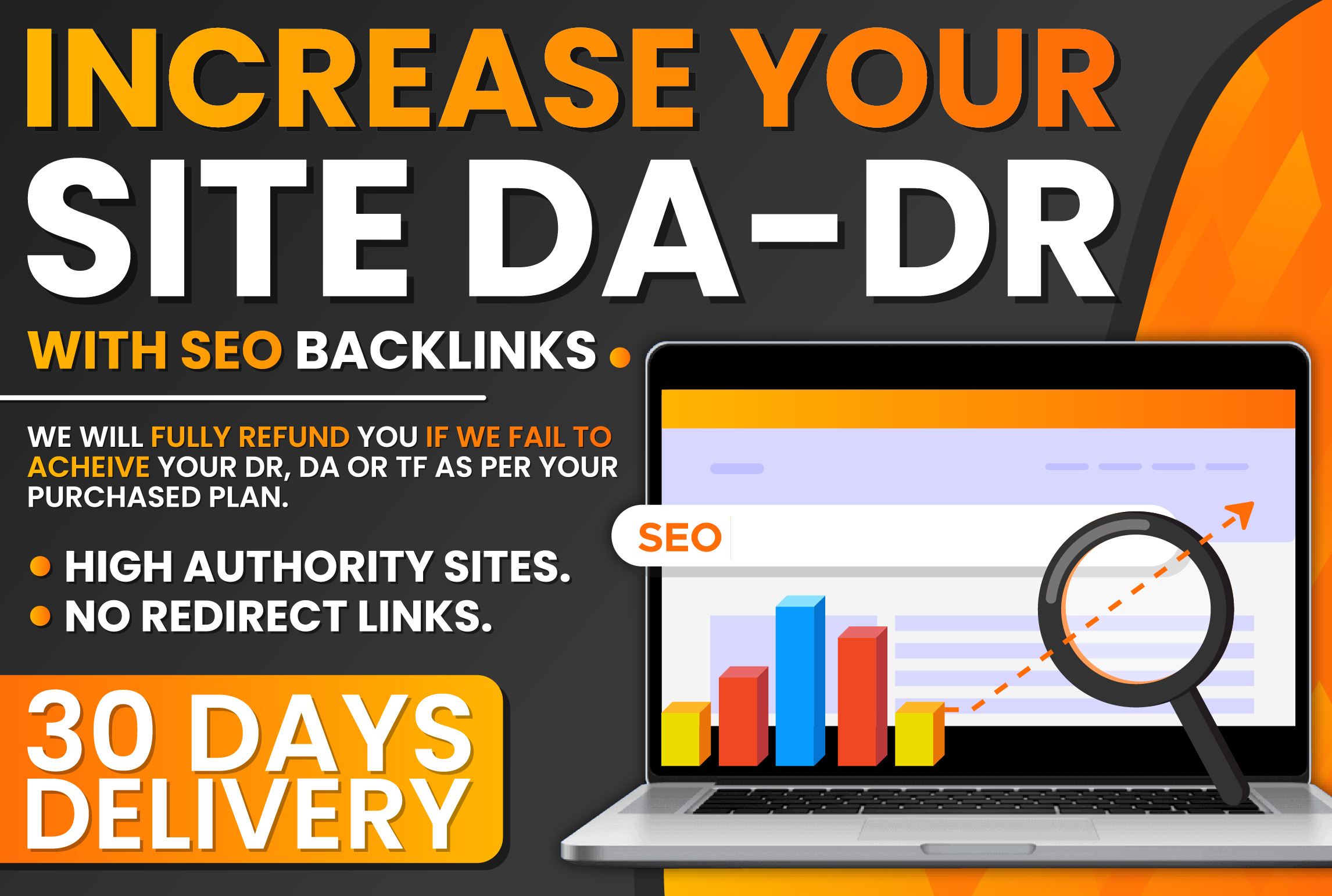 Increase Your Website Domain Rating DR Ahrefs 30 Plus in 30 Days 