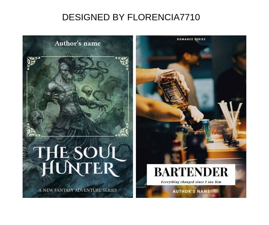 I will create a creative ebook cover design, wattpad cover 24 hours