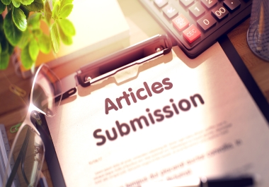 Article submission 15 best quality backlinks 