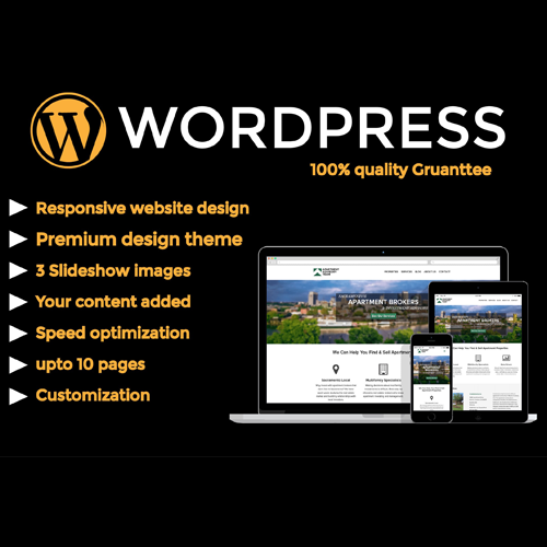 I will design and Develop a Responsive website for your business