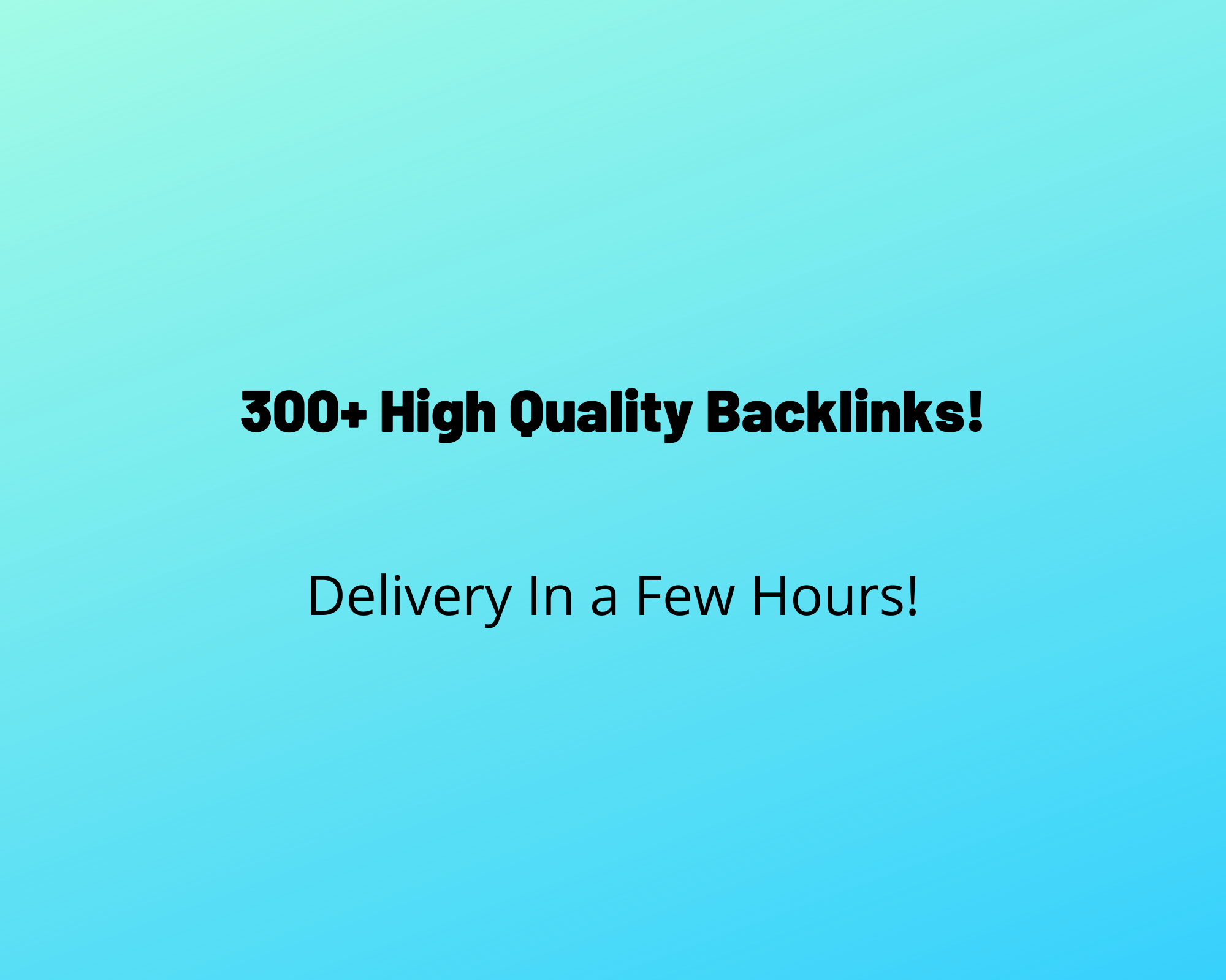 I will create you 300+ High Quality Backlinks