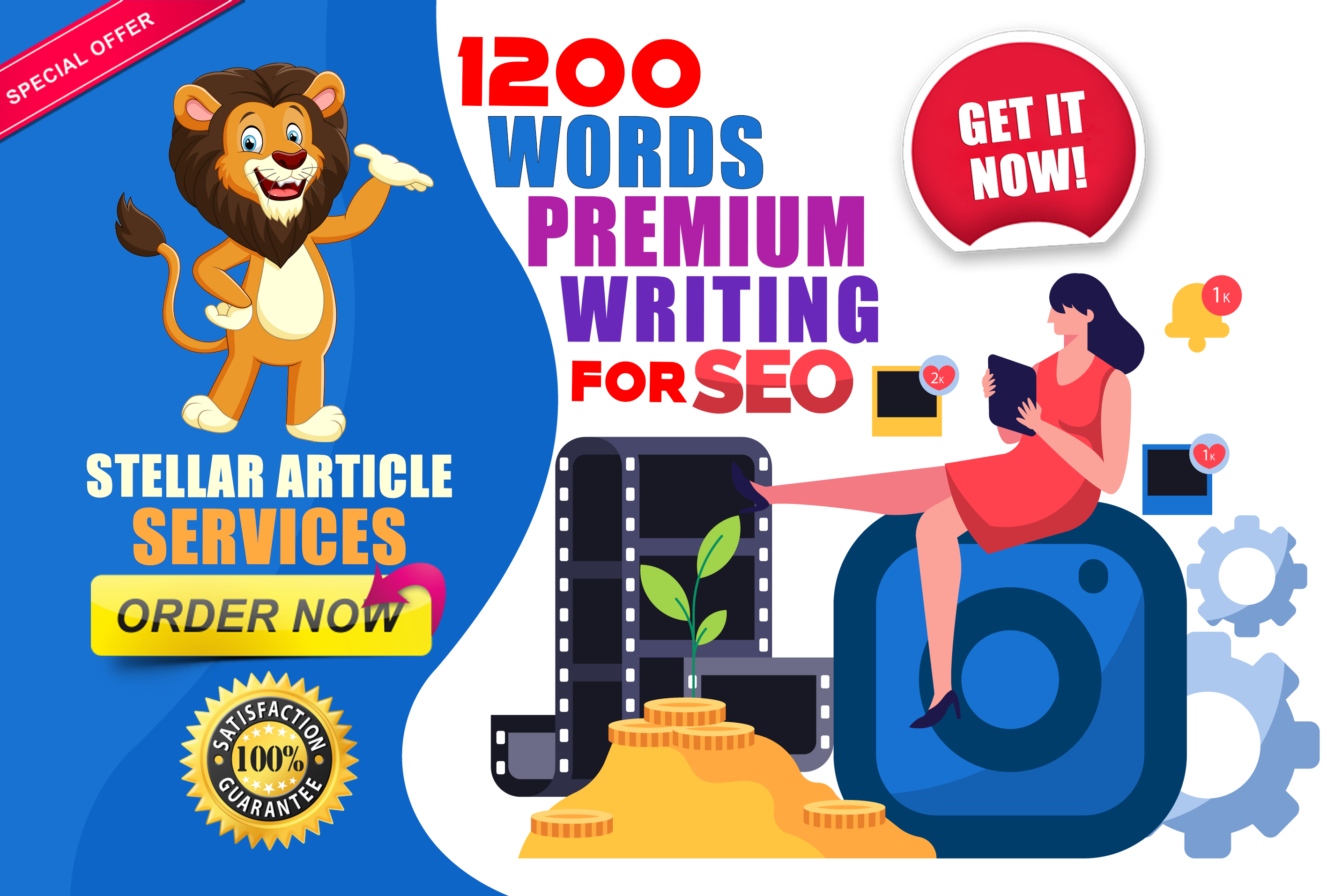 Write a high quality stellar SEO article for your blog or website