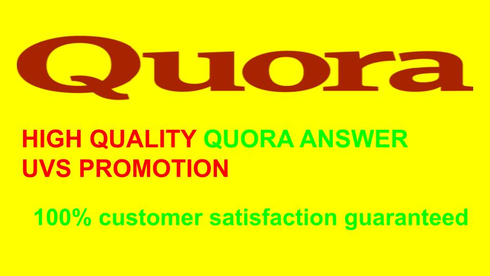 50 HQ worldwide quora upvote non drop for $5
