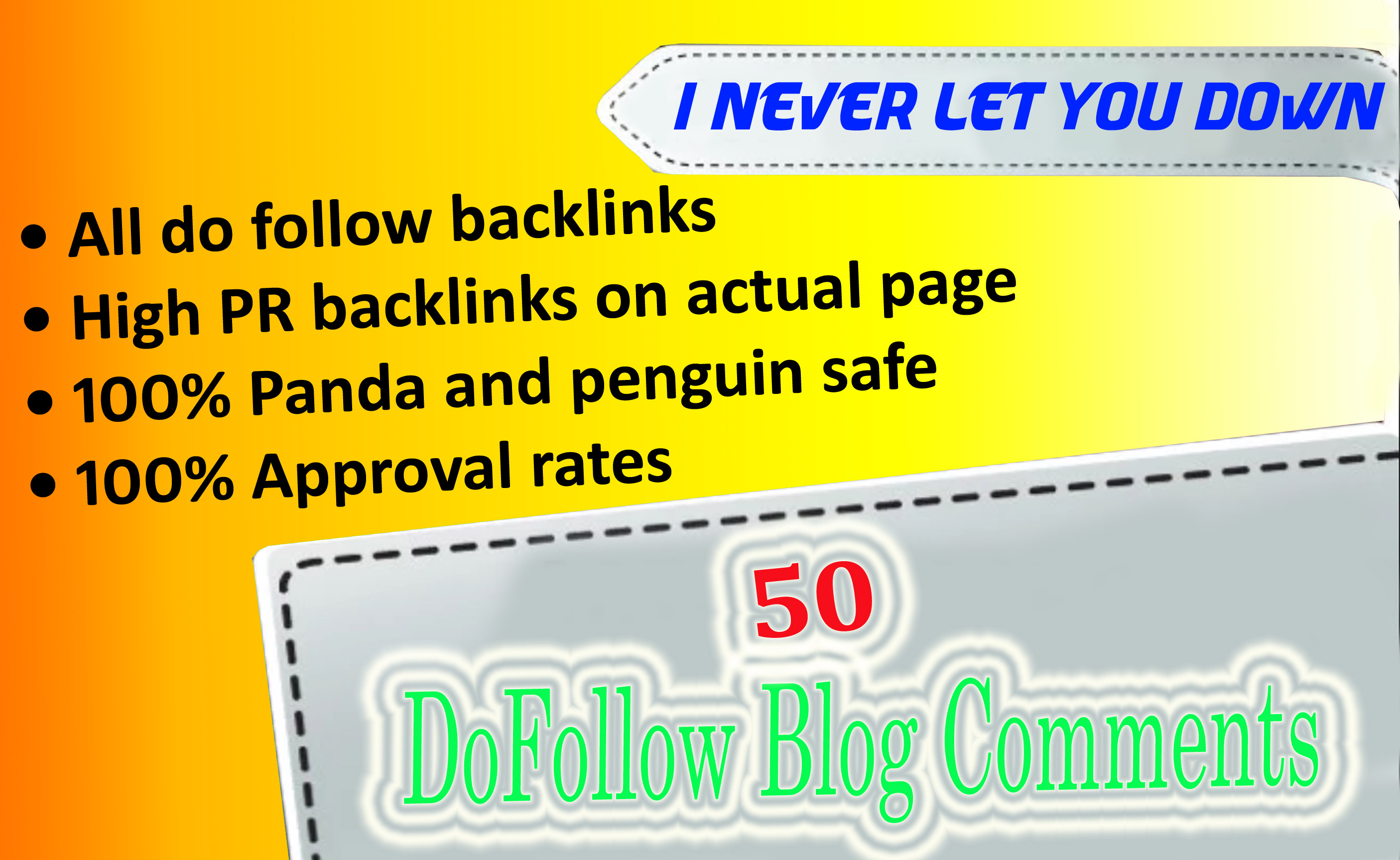 I will do 100+ spam score 10 below SEO dofollow blog comments backlinks with high DA,PA