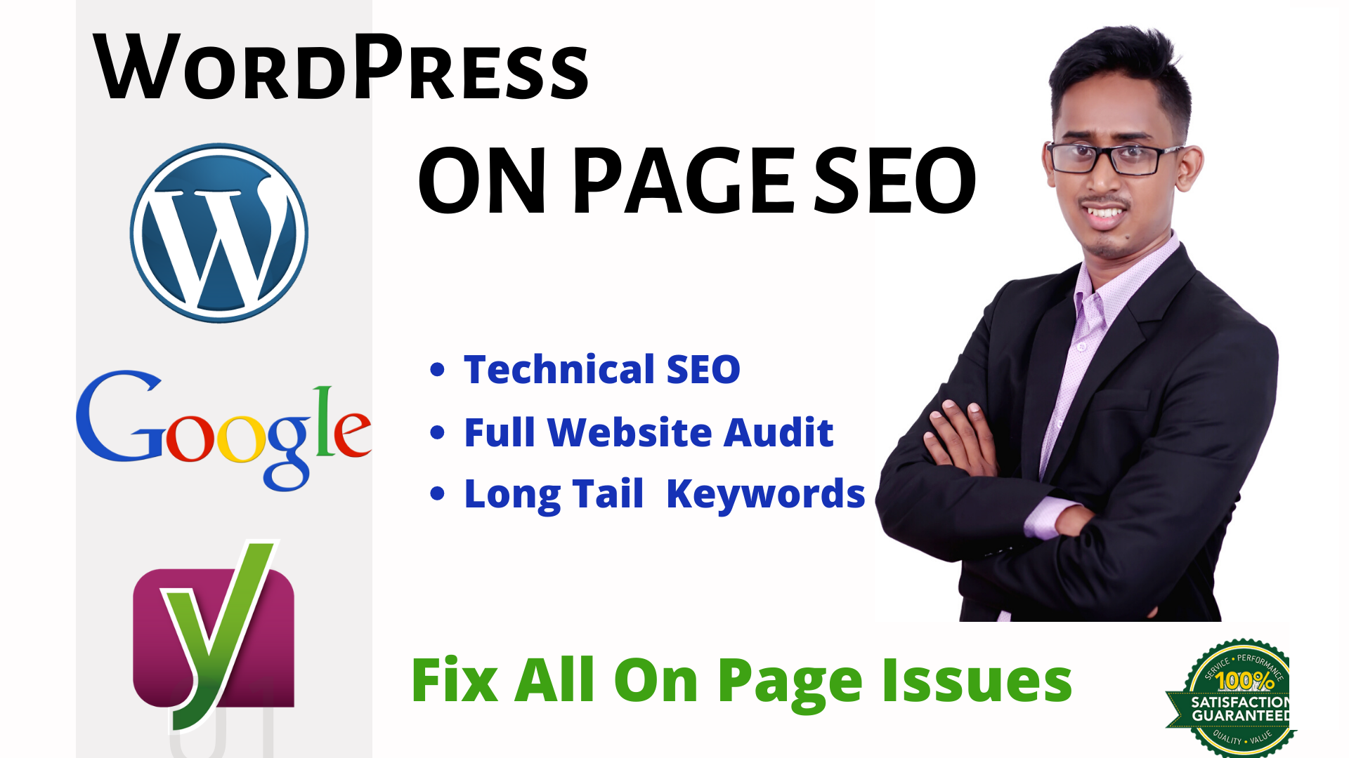 I will optimize wordpress onpage SEO with yoast