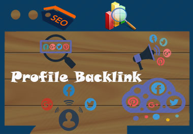 I will do 150 SEO profile backlinks manually