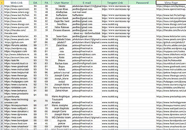 I will do 150 SEO profile backlinks manually