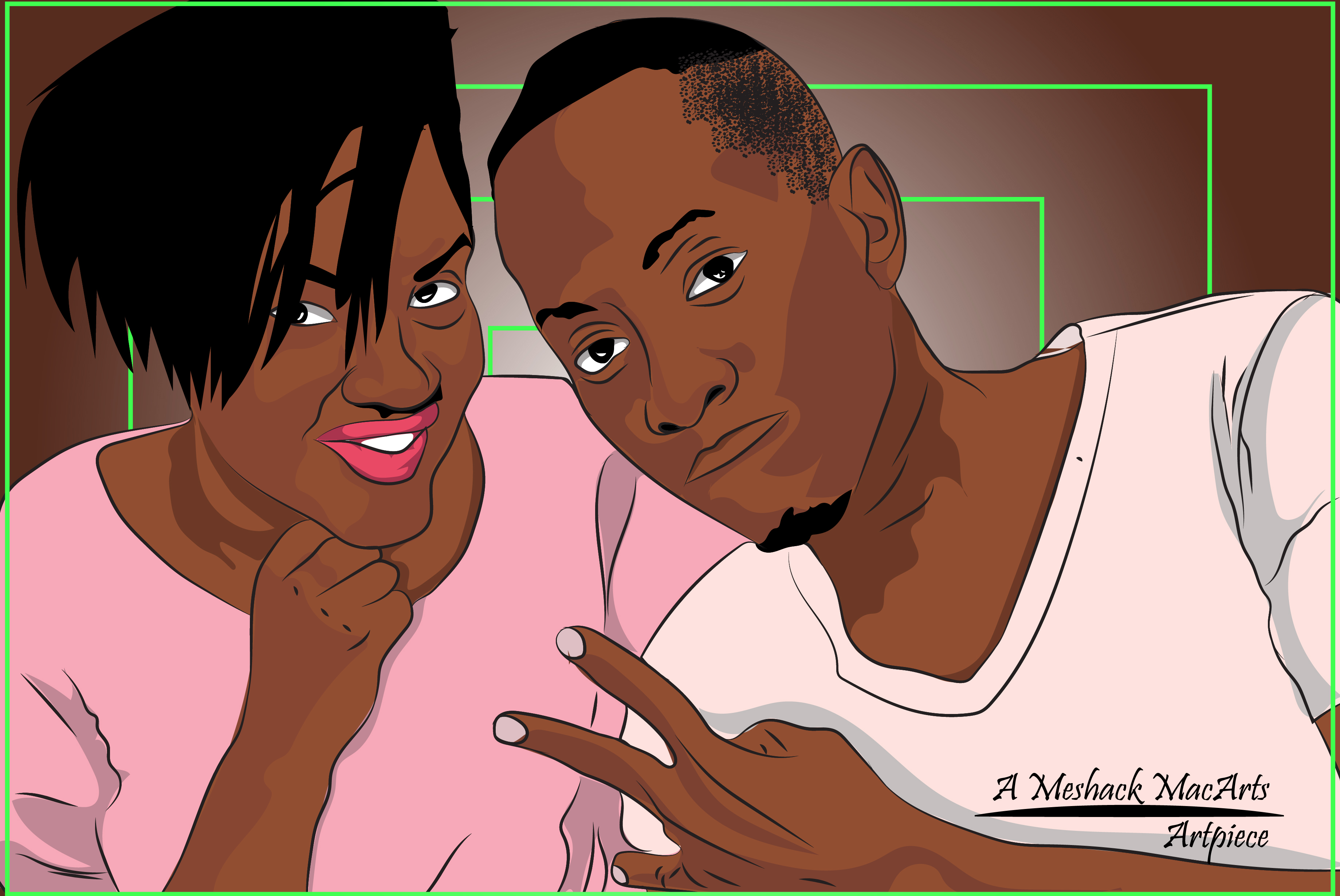 Cartoon Caricature from a photograph