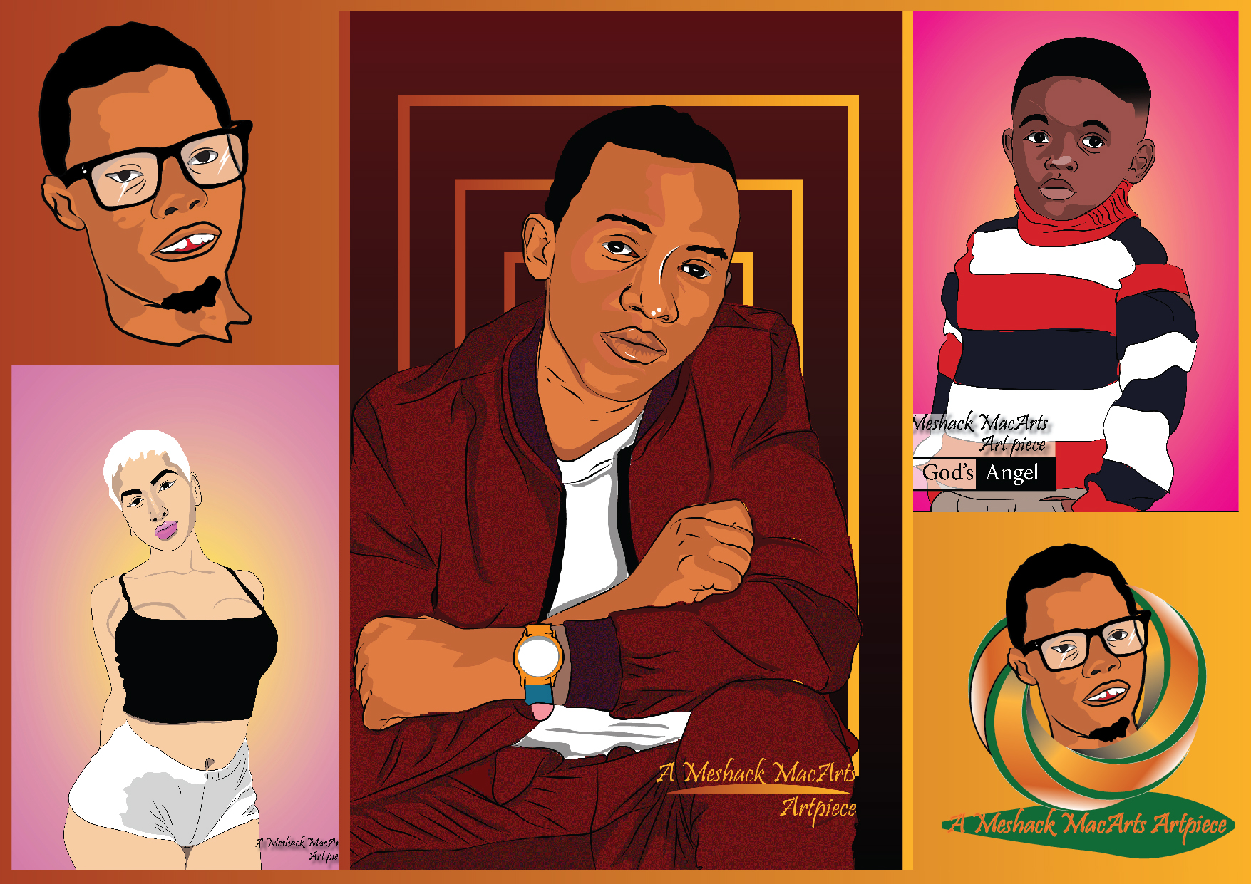 Cartoon Caricature from a photograph