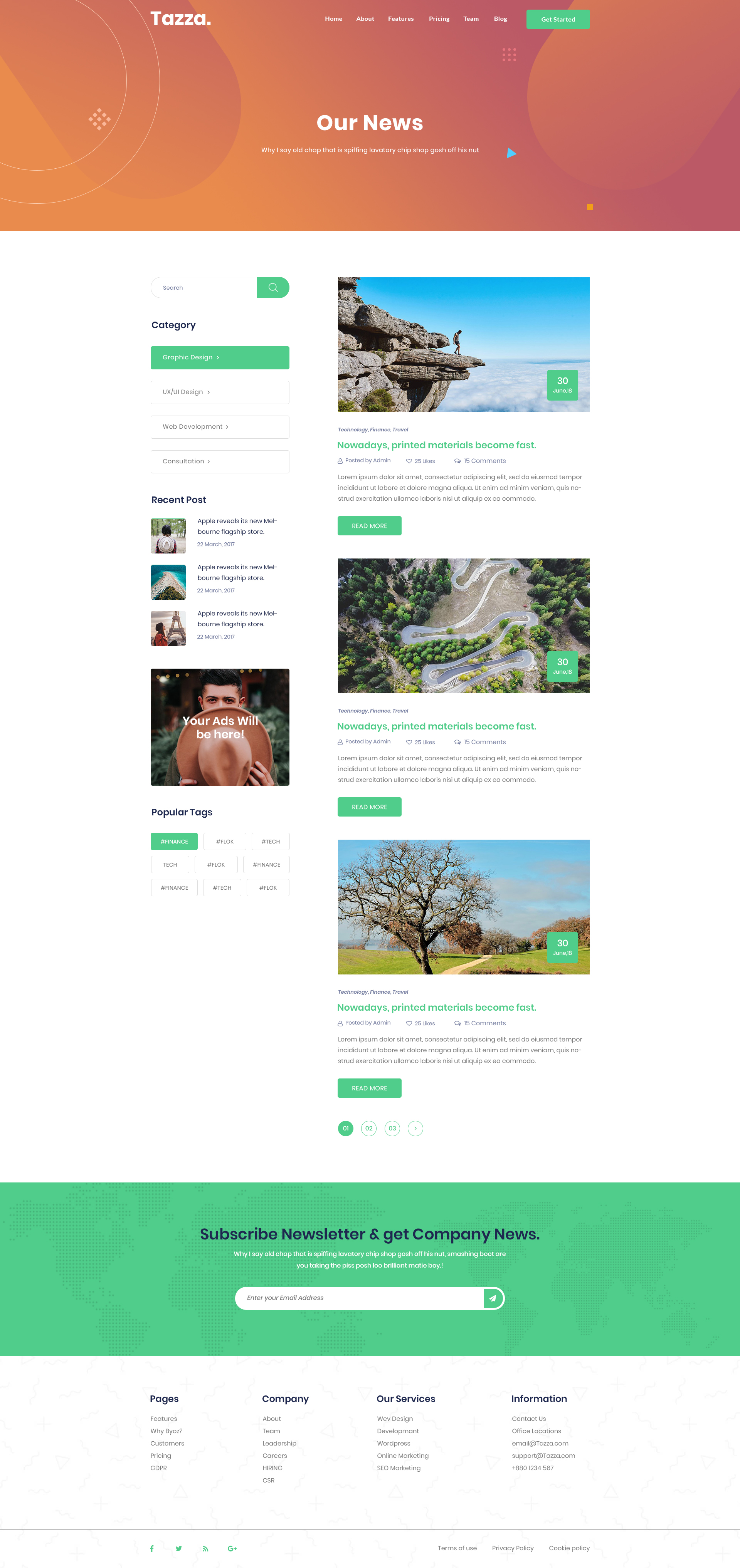 I will do web design with HTML/CSS