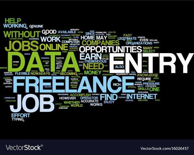 Data entry operator, will finish the work within the time frame