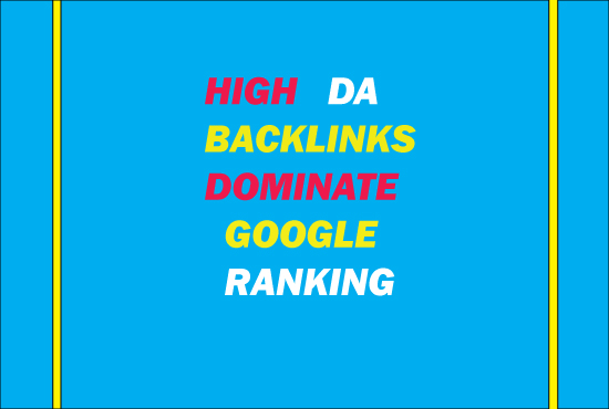 I will provide 200 high da backlinks service for your SEO service