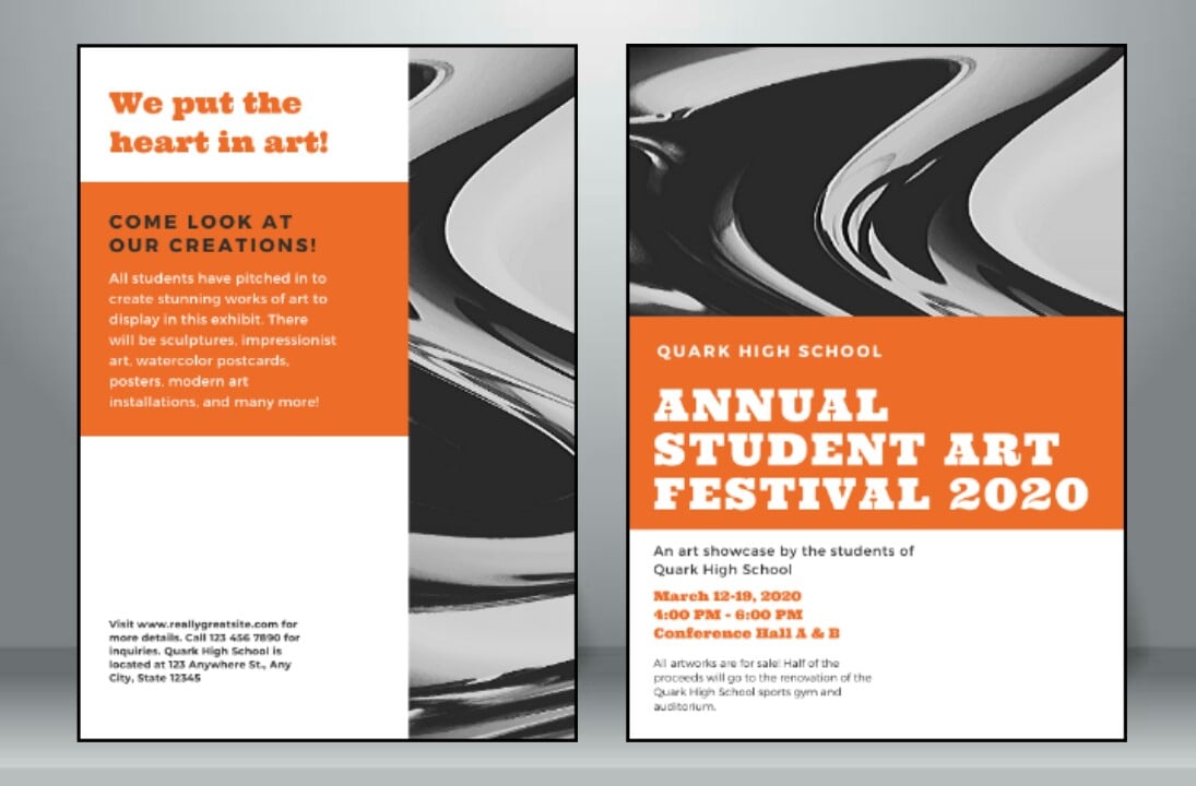 I will design professional flyer, poster, brochure, in 8 hours