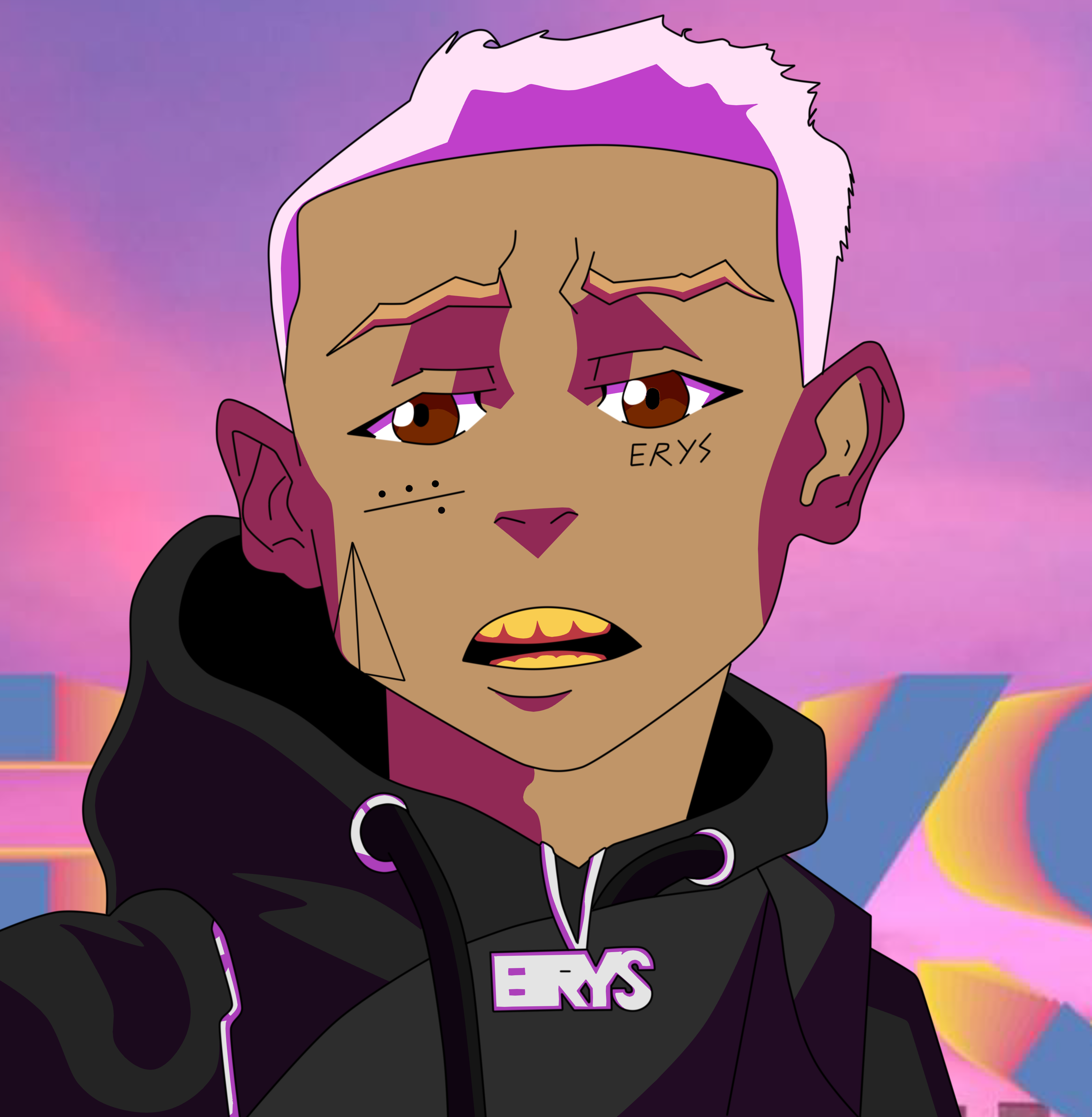 I will draw you in any cartoon/animated style 