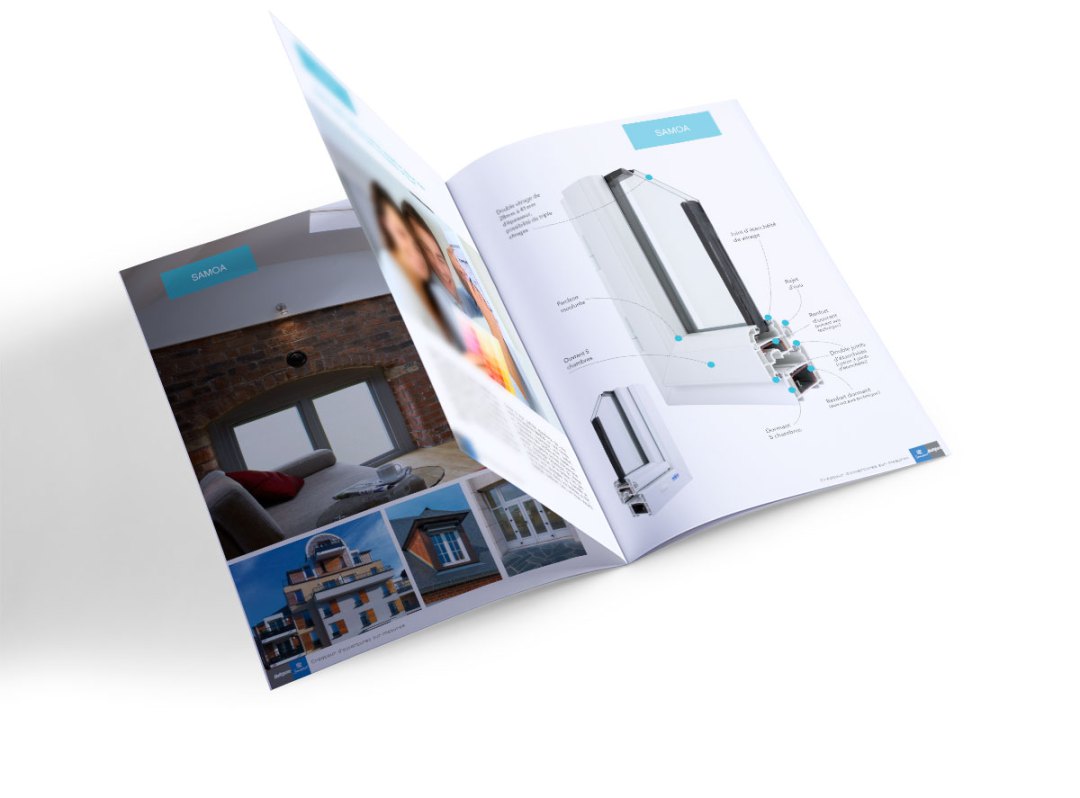 Design your company catalog / booklet